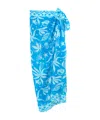 Echo New York Sea Life Sarong Wrap In Blue