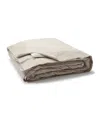 Echo New York Snap Duvet Cover (single Panel) In Gray