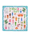 Echo New York Spa Day Silk Bandana In Multi