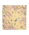 Echo New York Spring Unfolding 23" Silk Bandana In White