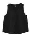 Echo New York Supersoft Gauze Tank In White