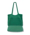 Echo New York Tambour Market Tote In Black