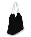 Echo New York Terry 2-tone Tote In Pink