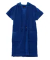 Echo New York Terry Beachcomber Dress In Blue