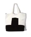 Echo New York Terry Block Rocker Tote In Green