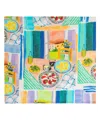 Echo New York Veranda Oversized Square Scarf Wrap In Multi