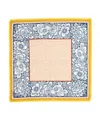 Echo New York Vintage Floral Dot Wool Bandana In Multi
