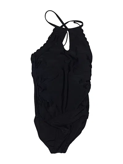 Pre-owned Echo One Piece Swimsuit In Black