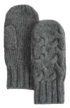 Echo Park Cable Mitten In Gray