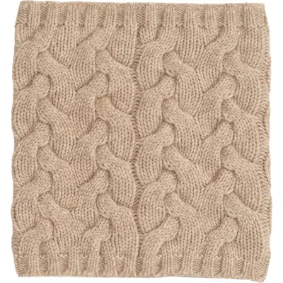 Echo Park Cable Snood In Brown