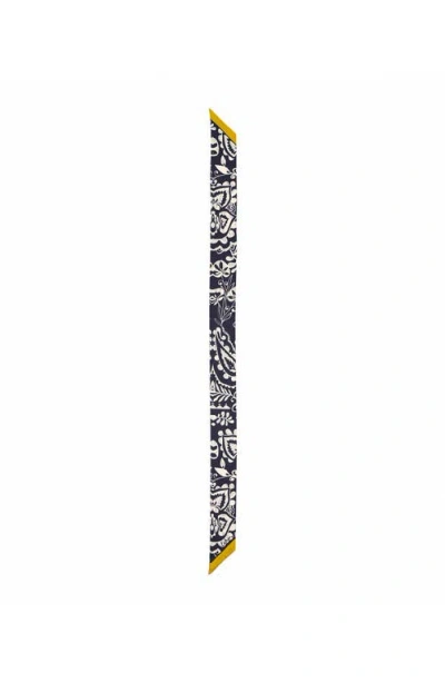 Echo Park Paisley Ribbon Scarf In Black