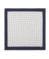 Echo Pin Dot Silk Scarf In Gray