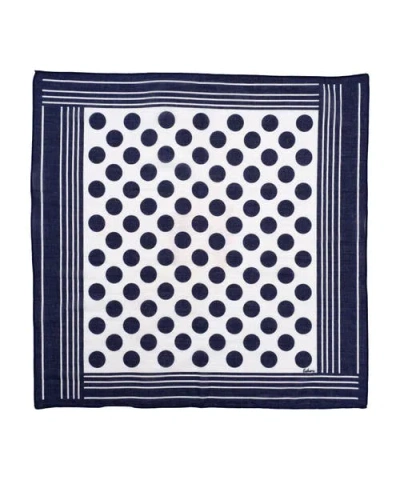Echo Polka Dot Bandana In Blue