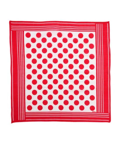 Echo Polka Dot Bandana In Red