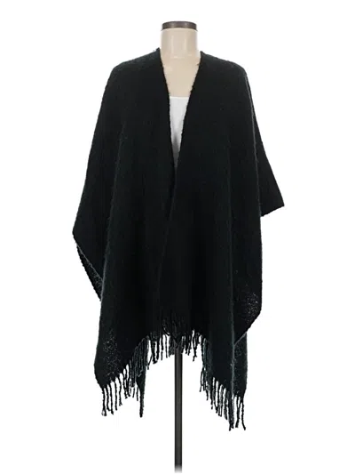 Pre-owned Echo Poncho In Black