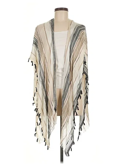 Pre-owned Echo Poncho In White