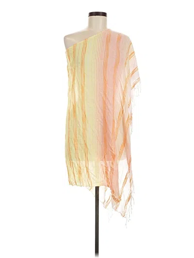Pre-owned Echo Poncho In Yellow