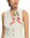 Echo Positano Ribbon Silk Scarf