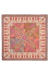 Echo Quadrant Paisley Square In Pink