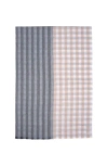 Echo Quarter Check Wrap In Blue