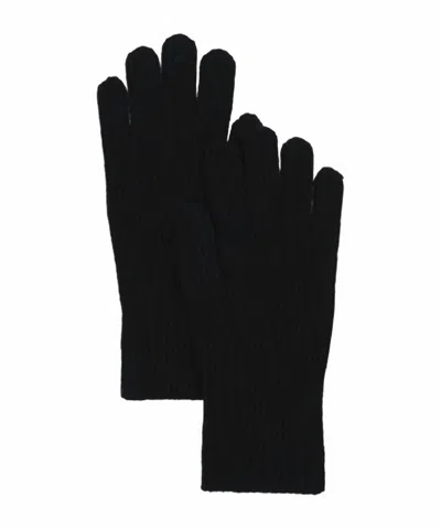 Echo Ribbed Glove In Black