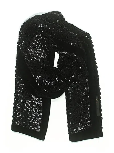 Pre-owned Echo Scarf In Black