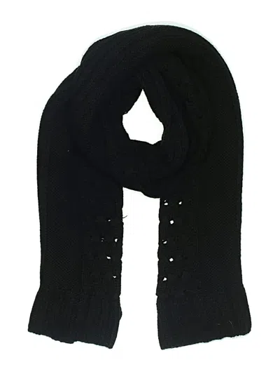 Pre-owned Echo Scarf In Black