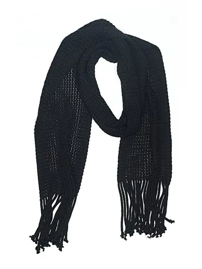 Pre-owned Echo Scarf In Black