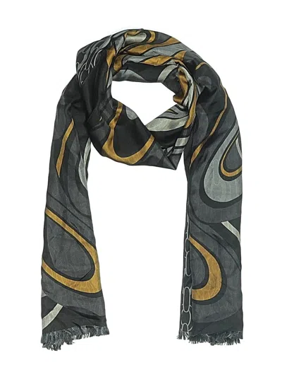 Pre-owned Echo Scarf In Black