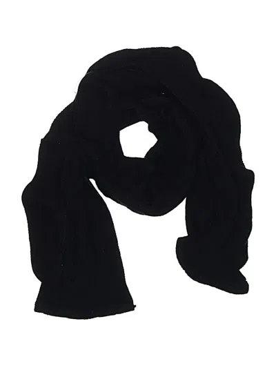 Pre-owned Echo Scarf In Black
