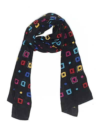 Pre-owned Echo Scarf In Black