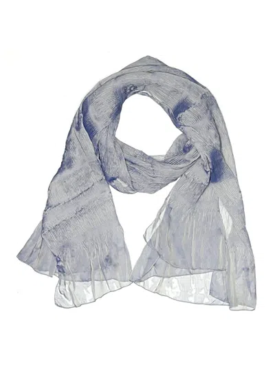 Pre-owned Echo Scarf In Blue