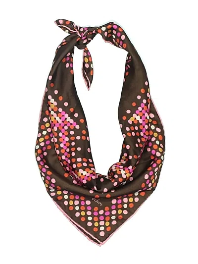Pre-owned Echo Scarf In Brown