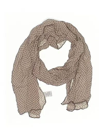 Pre-owned Echo Scarf In Brown