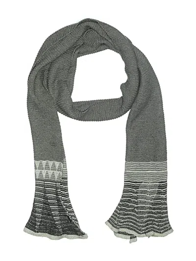 Pre-owned Echo Scarf In Gray