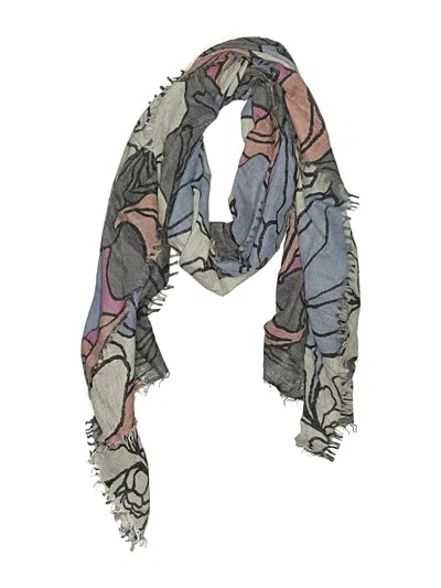 Pre-owned Echo Scarf In Gray