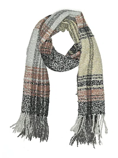 Pre-owned Echo Scarf In Gray