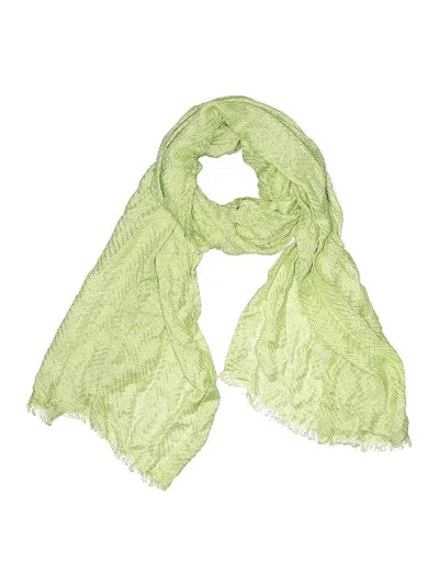Pre-owned Echo Scarf In Green