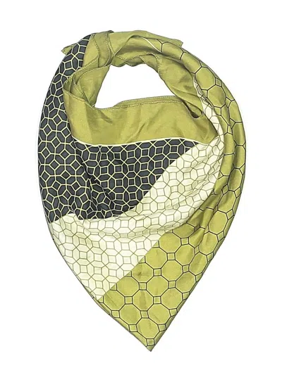 Pre-owned Echo Scarf In Green
