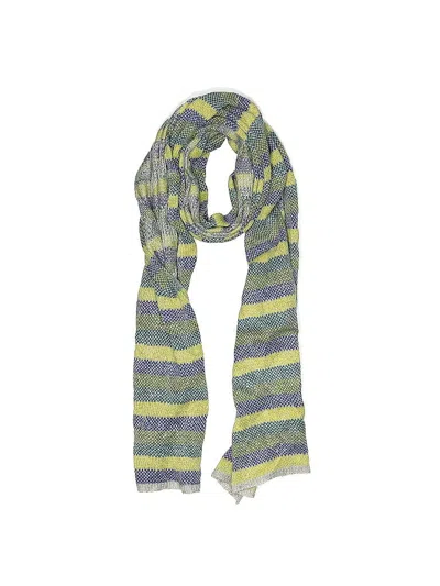 Pre-owned Echo Scarf In Green