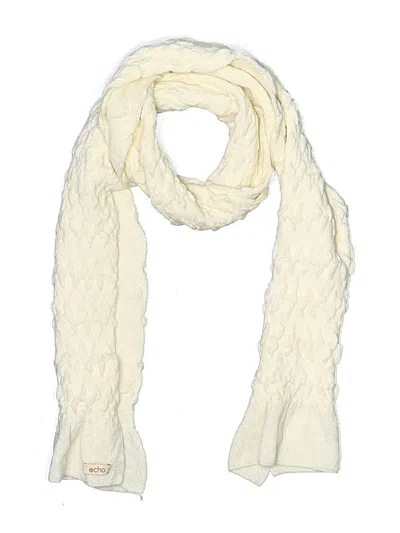Pre-owned Echo Scarf In Ivory