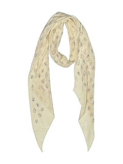 Pre-owned Echo Scarf In Ivory