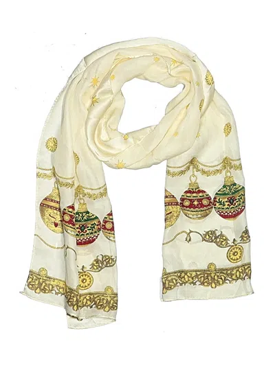 Pre-owned Echo Scarf In Ivory