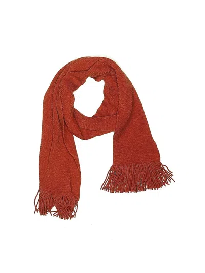 Pre-owned Echo Scarf In Orange