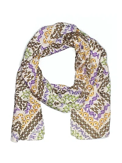 Pre-owned Echo Scarf In Purple