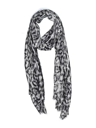 Pre-owned Echo Scarf In Silver