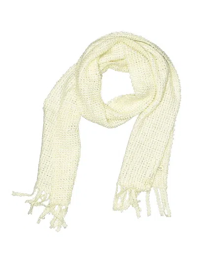 Pre-owned Echo Scarf In White