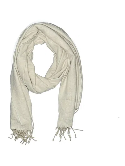Pre-owned Echo Scarf In White