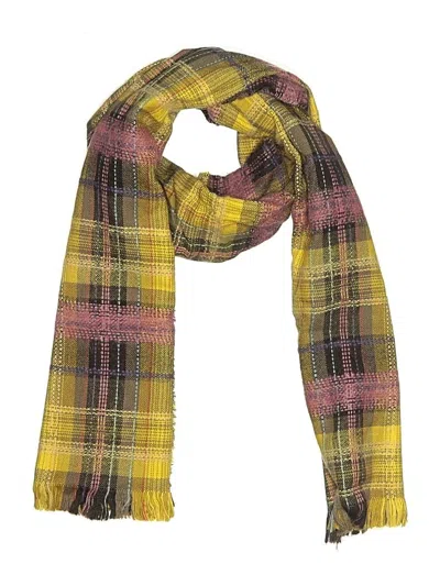 Pre-owned Echo Scarf In Yellow