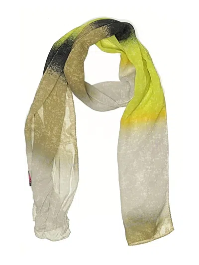 Pre-owned Echo Scarf In Yellow